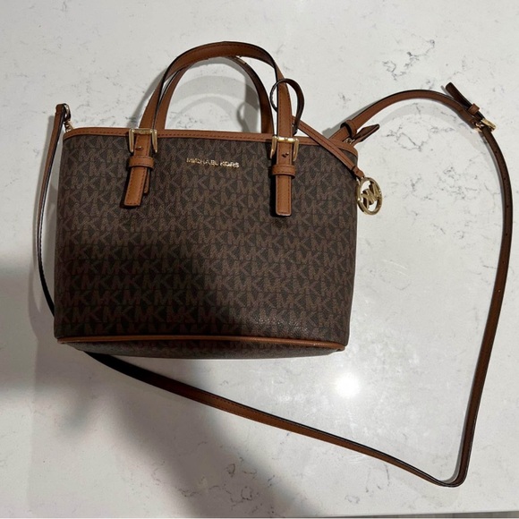 Michael Kors Brown Crossbody Bag - Picture 1 of 5